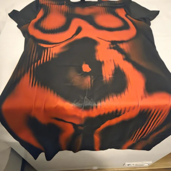 Red and Black Women's Top - Picture 2 of 4